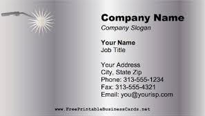 Customizable welder consultant business cards. Welding Torch Business Card