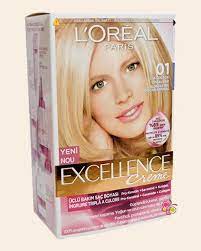 Loreal Paris Excellence Creme Sac Boyasi 01 Cok Cok Acik Dogal Sari Sac Boyasi Sac Paris