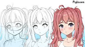 Which is great news for anyone that is less than a hair pro. How To Draw Anime Girls In 3 4 View Anime Manga Basics Yanting Sun Skillshare