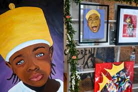 Brush strokes, ripped paper set up Lansing artist's return to REO Town