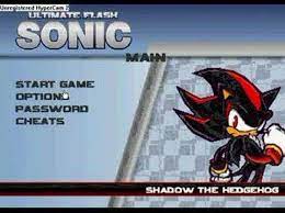 Shadow the hedgehog is a 2005 spinoff in the sonic the hedgehog …. Flash Sonic Cheats Youtube