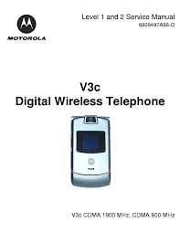 MOTOROLA C289 Service Manual download ...
