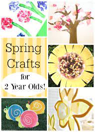 Spring Crafts For 2 Year Olds Crafts For 2 Year Olds Spring Crafts For Kids Spring Toddler Crafts