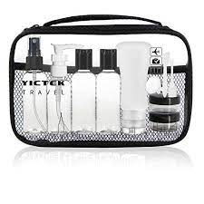 Travel Bottles Containers Tsa Approved Travel Size Toile Https Www Amazon Com Dp B07bycdv7d Re Travel Size Toiletries Travel Size Products Travel Bottles