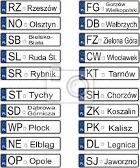 Wolność wyboru mimo zapłacenia 1000 zł jest jednak ograniczona przepisami i warto wiedzieć na co można sobie pozwolić i dlaczego. Fototapeta Polskie Tablice Rejestracyjne Polskie Tablice Rejestracyjne Na Wymiar Bialy Miasto Polska Redro Pl