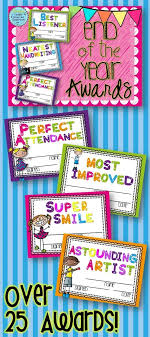 End Of The Year Awards Editable Classroom Awards School Activities Student Gifts