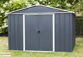 Abri De Jardin Acier Galvanise Anthracite 137 X 202 Cm 2 77 M Yardmaster