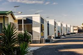 Peaceful bushland setting with lawned common area, fauna park. Holiday Cabins Review Of Discovery Parks Adelaide Beachfront Semaphore Australia Tripadvisor