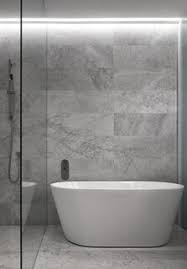 Marble look bathroom tile really elevates the look of a master bath. Best 60 Modern Bathroom Marble Walls Design Photos And Ideas Dwell