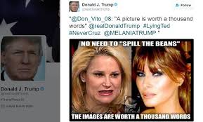 It was not made clear what trump meant. Did Ted Cruz S Wife Heidi Cruz Forgive Donald Trump For Smear