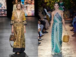 Vestiti estivi lunghi 2020 : Vestiti Lunghi Estate 2021 Tendenza Boho Chic Amica