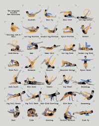 Pilates Poster Mat Pilates Mat Pilates Workout Mat Exercises