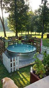 20 Fantastic Backyard Garden Design Ideas That Will Inspire You Backyard Stock Tank Pool Diy Diy Backyard