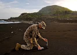 As each day goes by, the taliban's forces edge closer to controlling all of afghanistan. 31st Meu Marines And Sailors Set Foot On Sands Of Iwo Jima Headquarters Marine Corps News Article Display