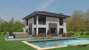 Stadtvilla 154m Derhausblogger Stadtvilla Flachdachhaus Villa