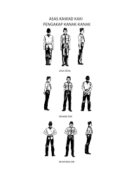 Baris belakang 1 langkah kiri kebelakang dan kanan hentak 3. Asas Kawad Kaki