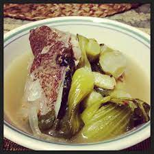 My Dad S Sinigang Fish Soup Bokchoy Food Filipino Dinner Healthy Eatclean Nutrition Fitness Food Recipes Sinigang