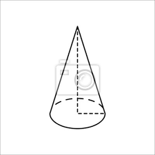 Geometrie Kegel Zeichnen Symbol Einfache Symbol Auf Hintergrund Fototapete Fototapeten Euklidisch Kognition Trig Myloview De