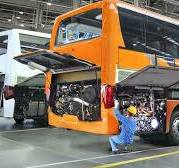 Inside Massive Factory Producing Luxurious Coach Bus - Production Line