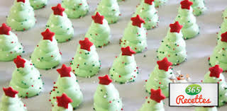 Sapin De Noel Meringues Cuisson De Noel Confiseries De Noel Repas Noel