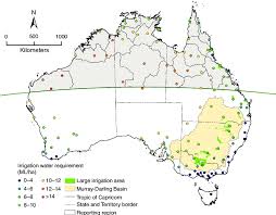 Tropic of capricorn, latitude about 23 degrees 27 minutes south of the terrestrial equator. Modelled Irrigation Water Requirement Not Including Field Application Download Scientific Diagram