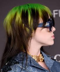 At the moment i have been playing in the arcade! Billie Eilish Brought Back Green Hair Roots For Grammys
