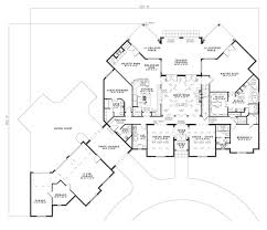 House Plan 61399 With 6 Bed 7 Bath 3 Car Garage Luxury House Plans European House Plans Monster House Plans