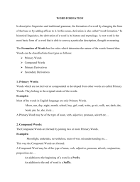 Maybe you would like to learn more about one of these? Word Formation