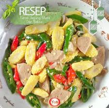 Check spelling or type a new query. Resep Tumis Jagung Muda Bakso Basoyen