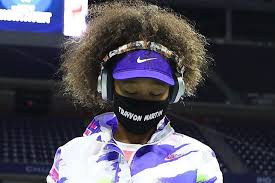 Naomi osaka wears masks at the us open in memory of black people killed by police. Tennis Star Naomi Osaka Sports Trayvon Martin Face Mask At The U S Open