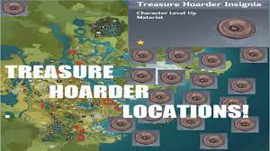 Genshin Impact - Treasure Hoarder Insignia locations ! - YouTube