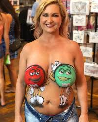Body painting is a form of art that uses washable materials, therefore, it can be removed immediately. Fantasy Fest 2018 Is Over And We Mandi Ilene Body Art Facebook