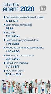 As notas do enem podem ser usadas para acesso ao sistema de seleção unificada (sisu) e ao programa universidade para todos (prouni). Comecam Nesta Segunda Feira 11 As Inscricoes Para O Enem 2020 Noticias R7 Educacao