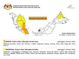 Cuaca hari ini di selangor : Cuaca Buruk Dan Waspada Di Lima Negeri Hari Ini Kosmo Digital