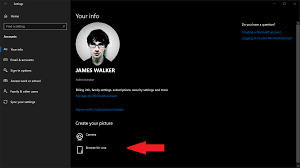 Here, type in the microsoft account password that you are currently signed in. How To Change Your Account Profile Picture In Windows 10 Onmsft Com