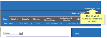 Linksys Official Support Restoring Previous Firmware On The Linksys E4200 V2 Router