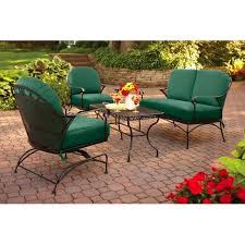 Better Homes And Gardens Clayton Court 4 Piece Patio Conversation Set Seats 4 Conversation Set Patio Patio Furniture Sets Garden Patio Furniture