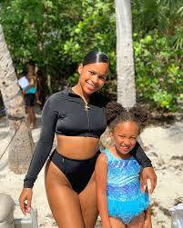 She also has another boy with raheem called thai, who recently celebrated his second birthday. Pin By Miss Lacream On Happy Family Baby Family Mommy Baby Beautiful Black Women