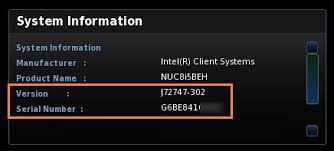 Identify Your Intel Nuc