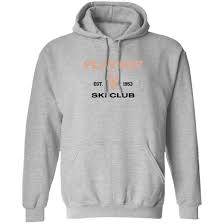 Playboy By Pacsun Ski Club Hoodie Snowshirt
