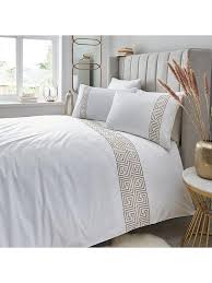 The emma duvet cover set is a great addition to any bedroom. Hotel Collection Greek Key 300 Thread Count Duvet Cover Set Littlewoodsireland Ie