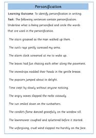 Personification Worksheets By Inspire And Educate Tpt