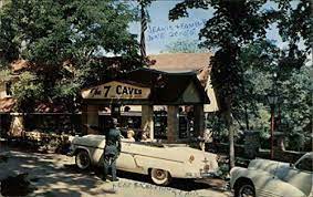 7 Caves Vintage Postcard Bainbridge Ohio