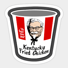 Check spelling or type a new query. Kfc Bucket Kfc Aufkleber Teepublic De