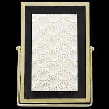 Baguette d'angle (3) profilé c (3) profilé t (6) profilé rectangulaire (5) cimaise (3). Cadre Parme L 7 X H 12 Cm Aluminium Dore Leroy Merlin