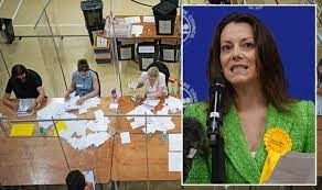 The results were as follows : Chesham And Amersham By Election Results In Full As Boris Suffers Shock Loss Politics News Express Co Uk