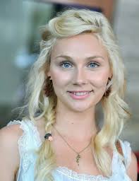 Clare Bowen Blonde Blue eyes Smiling Headshot 4x6 PHOTO PRINT