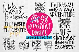 If you are searching for cactus quotes, you are arriving at the right place. Positive Thoughts Quote Svg Eps Dxf Png By Coralcuts Thehungryjpeg Com