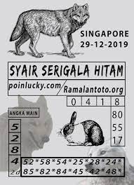 Kode Syair Singapore Minggu 29 Desember 2019 November Singapore Hong Kong