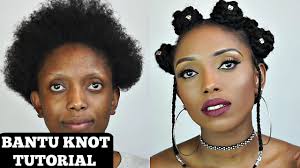 Here are 20 suggestions on how to customize this pretty protective style. How To Bantu Knot Tutorial With Extension On Short Natural Hair Youtube